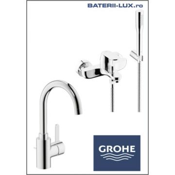 Set baterii baie Grohe Eurosmart Cosmo cu set dus-(32832000,32830001 )