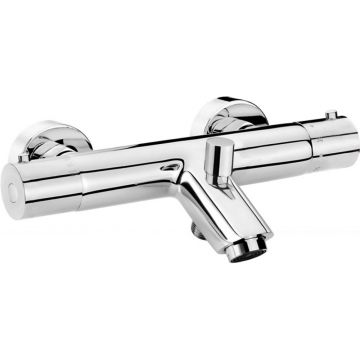 Baterie cada cu termostat culoare crom Deante, Begonia