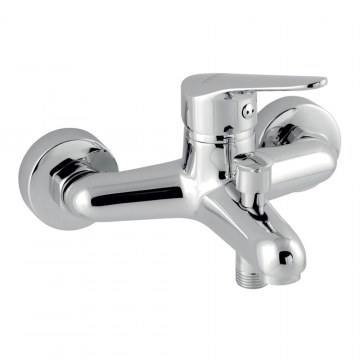 Baterie cada sau dus culoare crom Ferro, Titania Iris New