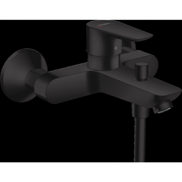 Baterie cada sau dus culoare negru mat Hansgrohe, Talis Select E