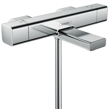 Baterie cada sau dus termostatata crom Hansgrohe, Ecostat E