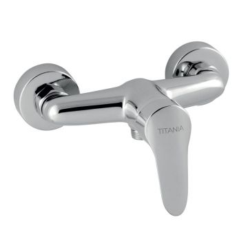 Baterie dus culoare crom Ferro, Titania Iris New Baterie dus culoare crom Ferro, Titania Iris New