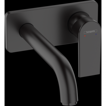 Baterie lavoar incastrata culoare negru mat Hansgrohe Vernis Shape 71578670