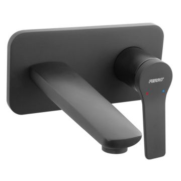 Baterie lavoar incastrata negru mat Ferro Stratos
