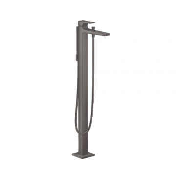 Baterie freestanding pentru cada Hansgrohe Metropol Antracit Mat