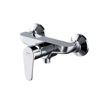 Baterie dus Cersanit Cersania, crom lucios Baterie dus Cersanit Cersania, crom lucios