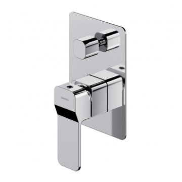Baterie incastrata pentru cada si dus Omnires Slide Crom