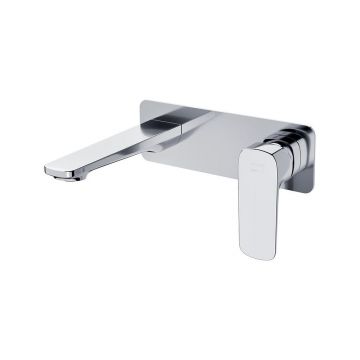 Baterie lavoar incastrata Cersanit Larga, corp incastrat inclus, crom lucios Baterie lavoar incastrata Cersanit Larga, corp incastrat inclus, crom lucios