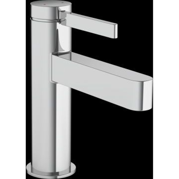 Baterie lavoar crom lucios cu ventil push-open Hansgrohe Finoris 76010000