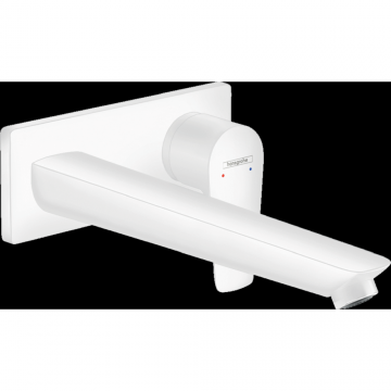 Baterie lavoar incastrata alb mat Hansgrohe Talis Select E