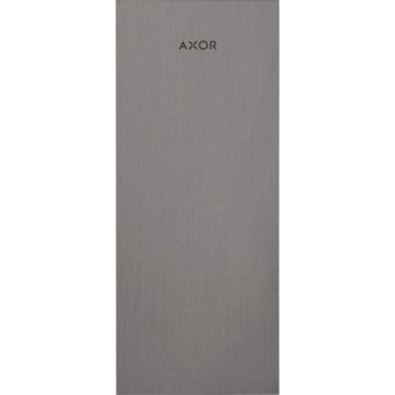 Placa superioara decorativa crom negru periat pentru baterie lavoar baie Hansgrohe Axor MyEdition 245