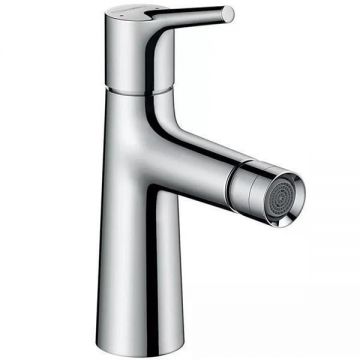 Baterie bideu cu ventil, Hansgrohe, Talis S, crom