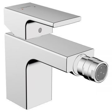 Baterie bideu cu ventil pop-up, Hansgrohe, Vernis Shape, crom