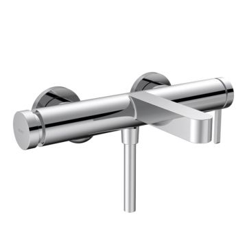Baterie cada - dus, Hansgrohe, Finoris, montaj aparent, crom