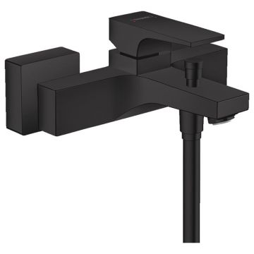 Baterie cada - dus, Hansgrohe, Metropol, negru mat