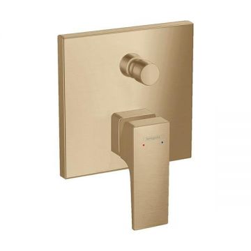 Baterie cada - dus incastrata, Hansgrohe, Metropol, bronz periat