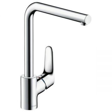 Baterie de bucatarie monocomanda, Hansgrohe, Focus, M41 280, crom