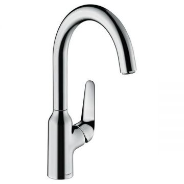 Baterie de bucatarie monocomanda, Hansgrohe, Focus, M42 220, crom