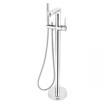 Baterie freestanding, Ferro, Fiesta, pentru cada si dus, crom