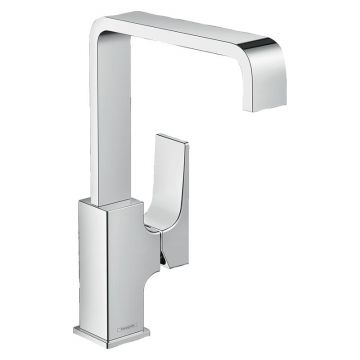 Baterie lavoar, Hansgrohe, Metropol 230, cu ventil, crom