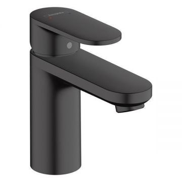 Baterie lavoar, Hansgrohe, Vernis Blend 100, cu ventil pop-up, negru mat