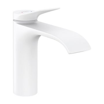 Baterie lavoar, Hansgrohe, Vivenis 110, alb mat