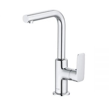 Baterie lavoar Kludi, Pure & Style, levier lateral, crom