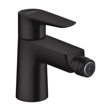 Baterie bideu, Hansgrohe, Talis E, negru mat