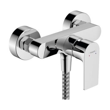 Baterie de duș, Hansgrohe, Rebris E, crom