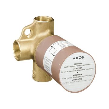 Corp încastrat, Axor, pentru comutator Trio, cu 2 ieșiri, 16982180