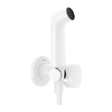 Duș igienic, Hansgrohe, Bidette, 1jet, EcoSmart+, alb mat, 29232700