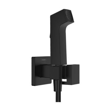Dus igienic, Hansgrohe, Bidette E, 1 jet, negru mat