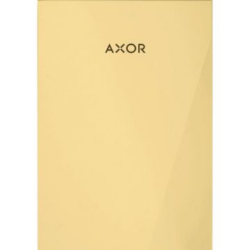 Placa superioara decorativa auriu lucios pentru baterie bideu Hansgrohe Axor MyEdition