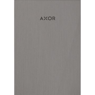 Placa superioara decorativa crom negru periat pentru baterie bideu Hansgrohe Axor MyEdition