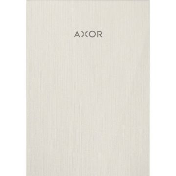 Placa superioara decorativa culoare inox pentru baterie bideu Hansgrohe Axor MyEdition