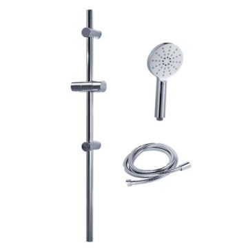 Set de dus Boet Moon 4102  bara culisanta  furtun si para de dus incluse  crom
