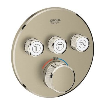 Baterie de dus termostatata Grohe Grohterm Smartcontrol bronz mat