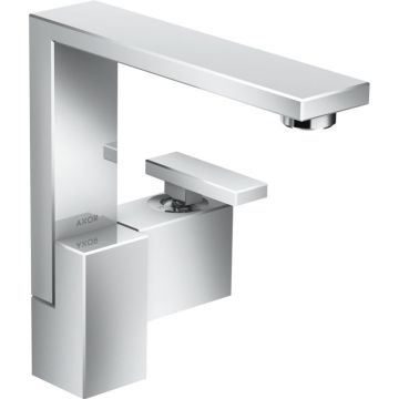 Baterie lavoar baie crom cu ventil click-clack, Hansgrohe Axor Edge 190