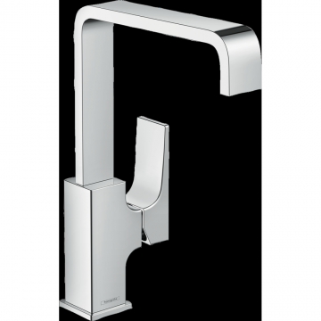 Baterie lavoar cu ventil push-open, culoare crom Hansgrohe Metropol 230 32511000