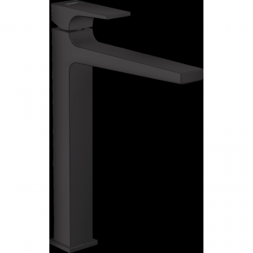 Baterie lavoar negru mat cu ventil, Hansgrohe Metropol 260