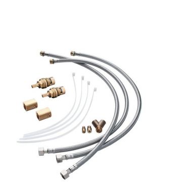 Set montaj pentru baterie lavoar cu 3 orificii Hansgrohe Axor