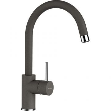 Baterie bucatarie Schock Plutos - Culoare asphalt