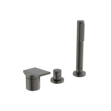 Baterie cada / dus Ideal Standard Extra cu 3 treceri, magnetic grey - Culoare magnetic grey