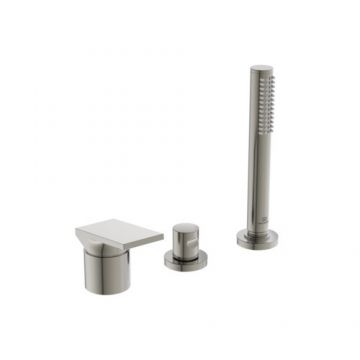 Baterie cada / dus Ideal Standard Extra cu 3 treceri, silver storm - Culoare silver storm