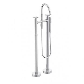 Baterie cada freestanding Ideal Standard Joy Neo, crom - Culoare Crom