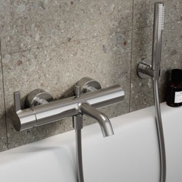 Baterie cada Ideal Standard Joy, crom, cu set de dus - Culoare Crom