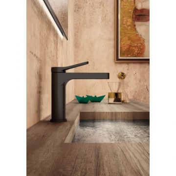 Baterie lavoar Mariner Rubinetterie Kobra, negru - Culoare Negru
