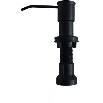 Dozator Detergent Lichid Eco Round 500ml Negru Dozator Detergent Lichid Eco Round 500ml Negru