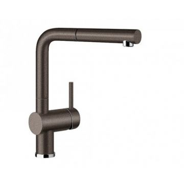 Baterie bucatarie Blanco Linus S Silgranit - Culoare cafea