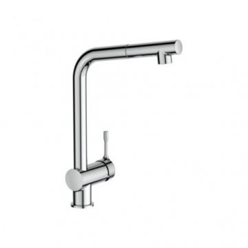 Baterie bucatarie Ideal Standard Ceralook BlueStart, cu dus extractibil - Culoare Crom